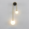 Valentina Brass Arc Wall Light