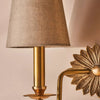 Silva Floral Backplate Wall Lamp