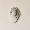 Avi Green Marble Organic Wall Lamp