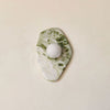 Avi Green Marble Organic Wall Lamp