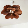 RittaFolded Leaf Lotus Livingroom Pendant Lamp Paper