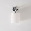 Silva Cylindrical Fabric Shade Wall Lamp Farmhouse