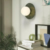 Avi Minimalist Globe Marble Wall Lamp