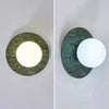 Avi Minimalist Globe Marble Wall Lamp