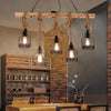 Epoch Hemp Rope Industrial Grenade Chandelier