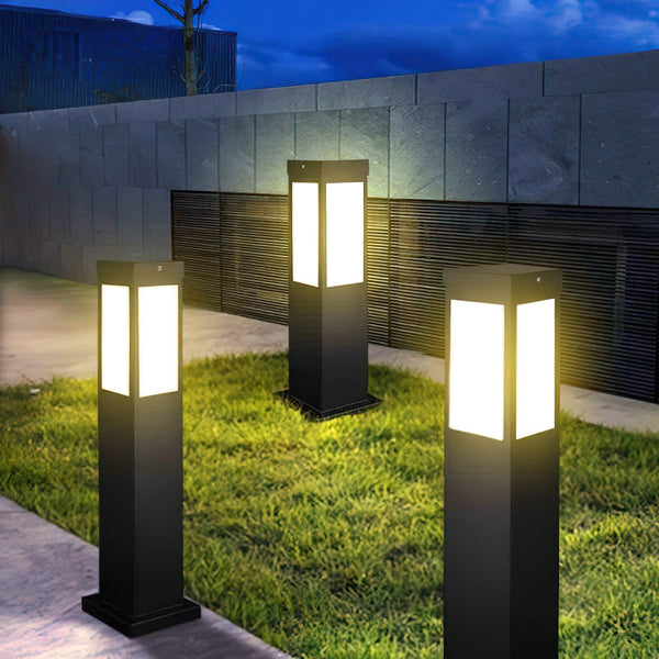 Ray Bollard Solar Outdoor Light