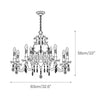Silva Luxurious Crystal Chandeliers