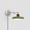 AiraPlug-in Wall Lamp Green/Beige