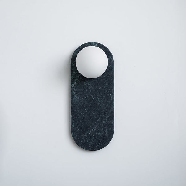Avi Oval Wall LampMarble