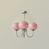 Aria Retro Art Deco Globe Chandelier