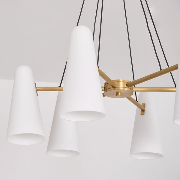 Artemis Chandelier Cone-Shaped