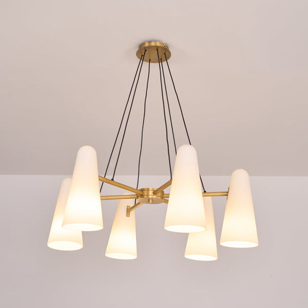 Artemis Chandelier Cone-Shaped