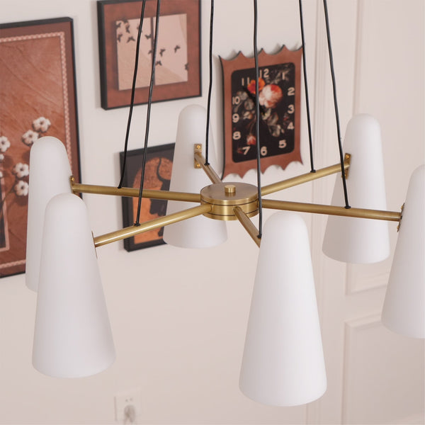 Artemis Chandelier Cone-Shaped