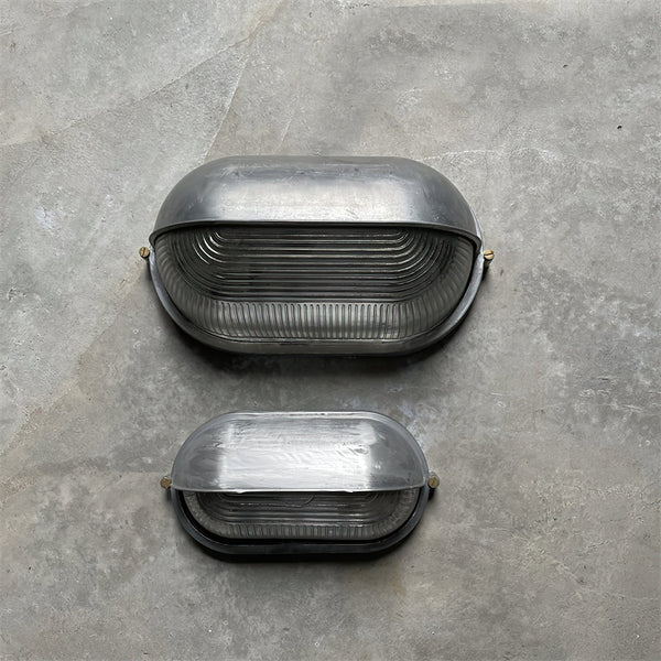 Ray Modern Round/Ellipse Outdoor Waterproof Wall Lamp, 2 Colors