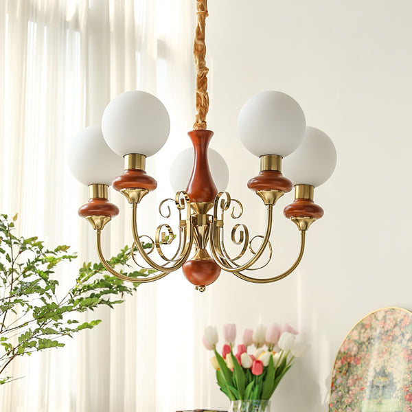 Valentina Modern Creative Chandelier Glass Dining Room Living Room