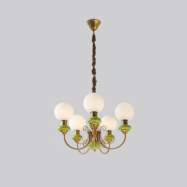 Valentina Modern Creative Chandelier Glass Dining Room Living Room