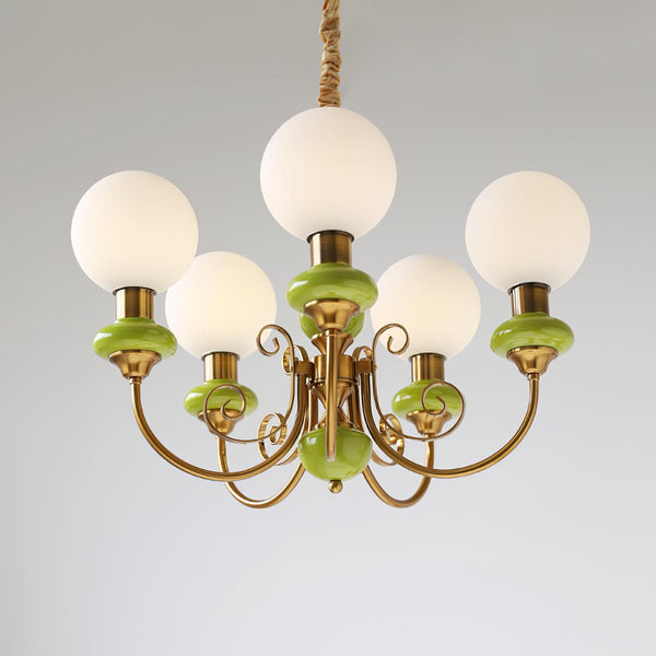 Valentina Modern Creative Chandelier Glass Dining Room Living Room