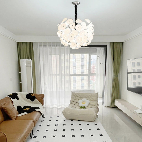 Valentina Artistic Glass Globe Chandelier