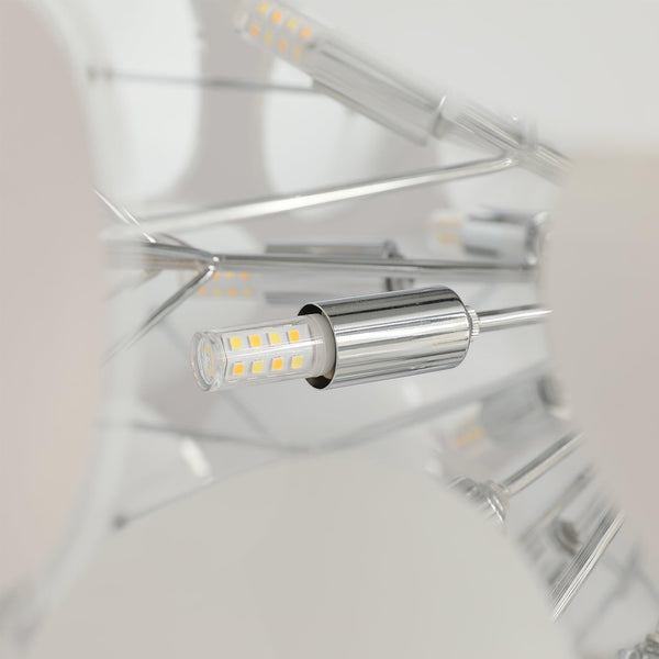 Valentina Artistic Glass Globe Chandelier