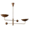 SilvaSculptural Industrial Chandelier