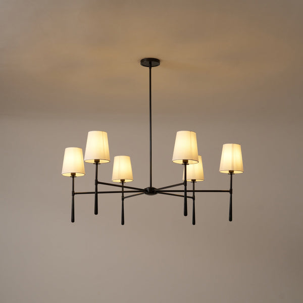 SilvaChandelier Head 4/6 Mid-century