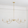 Silva Chandeliers Candle-style Arc Farmhouse
