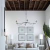Silva Chandeliers Candle-style Arc Farmhouse