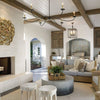 Silva Chandeliers Candle-style Arc Farmhouse