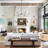 Silva Chandeliers Candle-style Arc Farmhouse