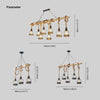 Epoch Hemp Rope Industrial Grenade Chandelier