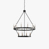 Silva Modern Industrial LED Chandelier Living Room
