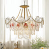 Kristy Chandelier Lustrous pearls
