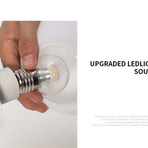 Aria Multicolored Flower Branch Chandelier Living Room