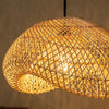 Ritta Rustic Ritta Rattan Pendant Light, Living Room